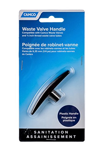 Camco 39508 Rv Waste Valve Replacement Plastic Handle, Black #TOP5