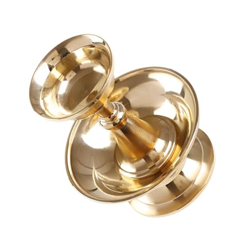 UKCOCO Tazza per Offerte D’acqua Buddista in Rame Spesso, Coppa per Altare Design Retrò e Capacità Compatta, Accessorio Multifunzione per Templi e Decorazione Casa