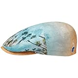 Made in Germany Stetson Gorra de Lino Kent Princeville Hombre - Made in Germany Gorro Ivy Sol con Visera, Forro Verano/Invierno - XXL (62-63 cm) Multicolor