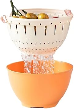 Amazon ボルコラ ボール コランダー 1個 S ザル ボウル セット 耐熱 ざる プラスチック ふた付き フタ付き 温野菜 電子レンジ対応 食洗機対応 時短 調理器具 キッチングッズ 便利 台所 抗菌 1個 S Aizelaisu ざる 水切り 通販