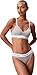 Calvin Klein Sujetador Bralette Mujer Lightly Lined con Cintura elástica, Gris (Grey Heather), M