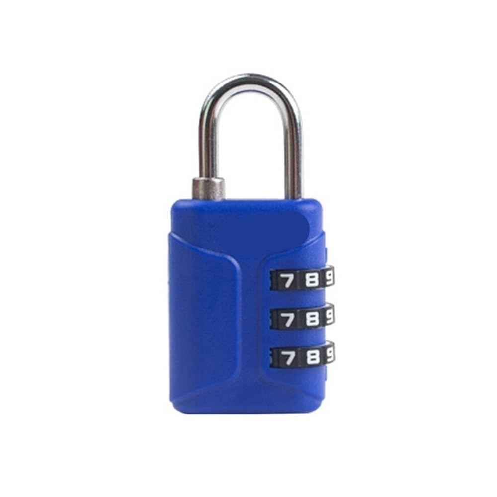 Gnyvzxplq A2 Suitcase Locks, Tsa 3 Digit Coded Combination Padlock For Luggage Travel(A2)