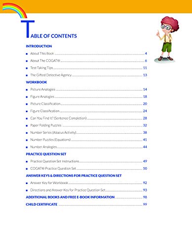 Createspace Classics Gateway Gifted Resources Gifted And Talented Cogat Test Prep Grade 2: Gifted Test Prep Book For The Cogat Level 8; Workbook For Children In Grade 2 thumb #5