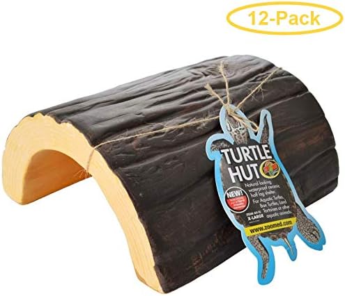 Zoo Med Turtle Hut X-Large (8.75" L x 7.5" W x 4.25" H) - Pack of 12