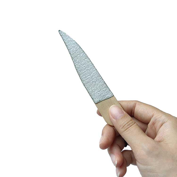 Skin & Callus Sand File for Rock Climbers Hands Fingers, Palms & Nails, Wood - Image 4
