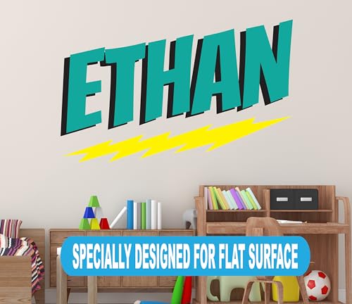 Vinilo decorativo personalizado Superhéroe 15x9 pulgadas miniatura 4