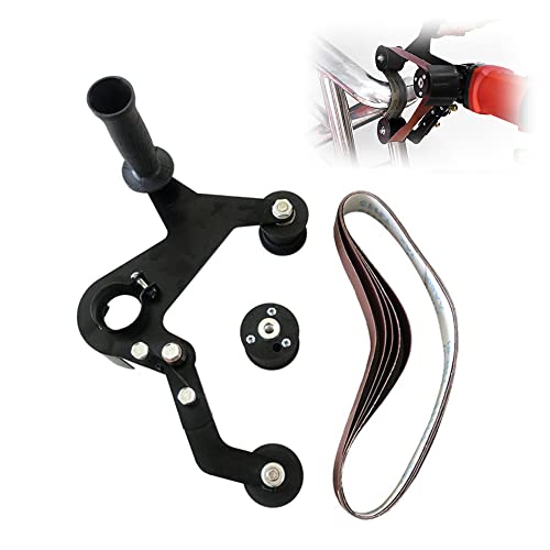 Belt Sander Adapter For Angle Grinder, Pipe Or Tube Sanding Attachment Angle Grinder Attachments With Us 5/8-11 Thread (20-40Mm Belt) #TOP7