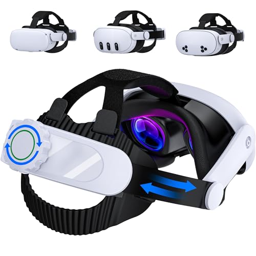 Adjustable VR Head Strap for Quest 3/2