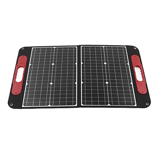 Panel solar portátil plegable de alta eficiencia con superficie ETFE ultra resistente de 60W 2