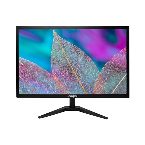 FRONTECH 22 Inch HD LED Monitor | Refresh Rate 60 Hz, 1680 X 1050 Pixels | Wall Mountable Slim & Stylish Design with 16.7M Colors| HDMI & VGA Ports, Built-in Dual 2W Speakers (MON-0058,Black) FRONTECH 22 Inch HD LED Monitor | Refresh Rate 60 Hz, 1680 X 1050 Pixels | Wall Mountable Slim & Stylish Design with 16.7M Colors| HDMI & VGA Ports, Built-in Dual 2W Speakers (MON-0058,Black)
