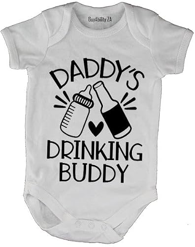 Daddy's Drinking Buddy - Baby Grow