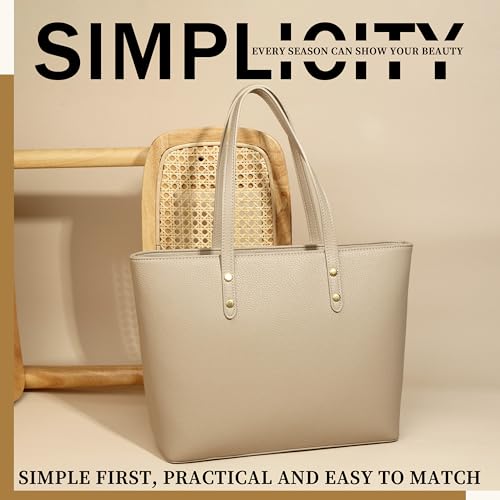 Image of FSD. WG Leather Purses and Handbags for Women Tote Shoulder Bag Satchel Handbag with Top Handles