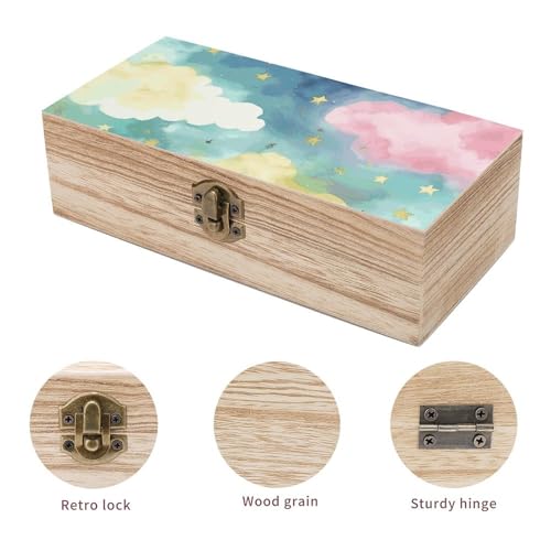 Boîte de rangement en bois protégeant vos petits objets précieux de la poussière