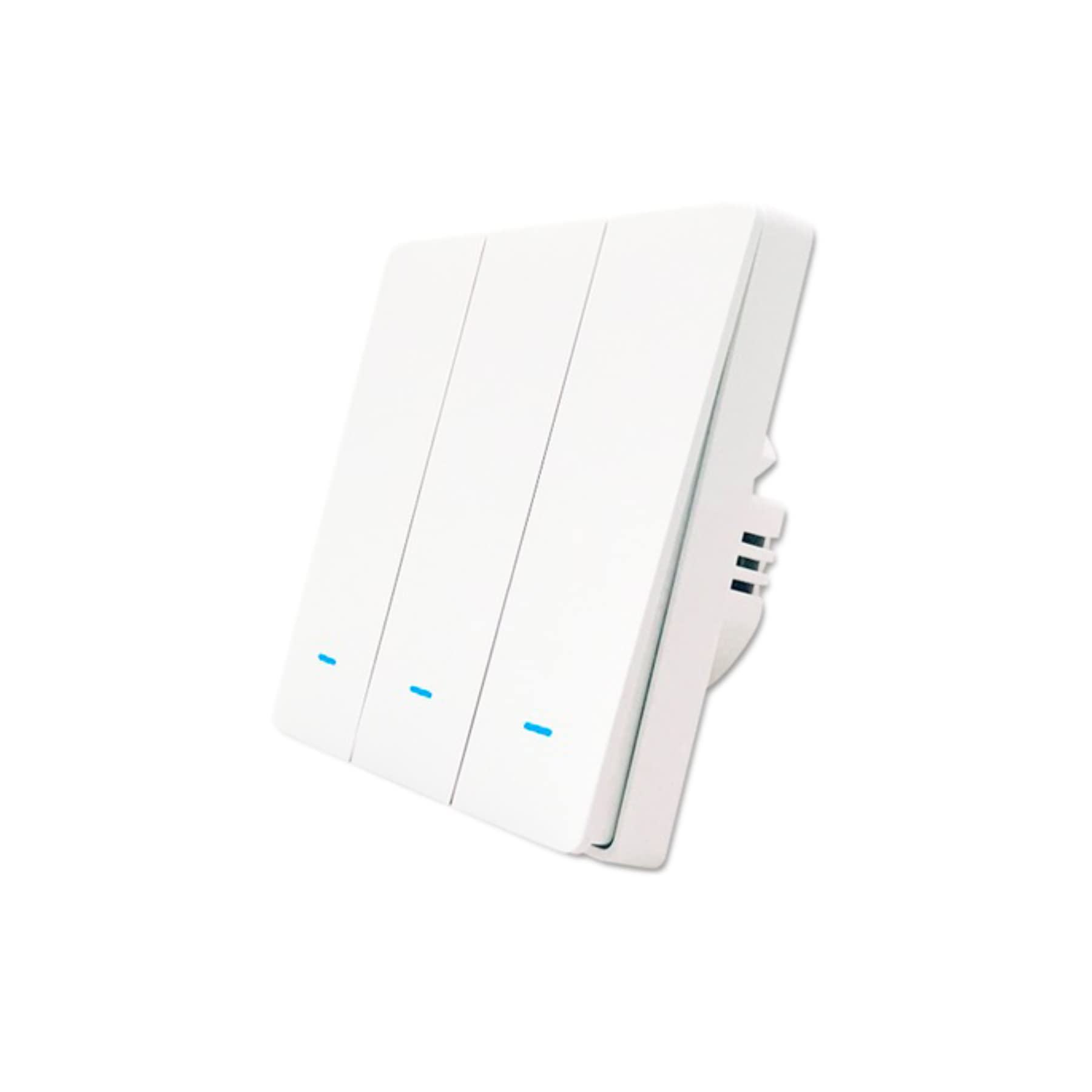 SMARTFY Interruttore WiFi intelligente da parete senza neutro, compatibile con Alexa, Google Home e Smart Life, iOS e Android, programmabile - Smartfy (triplo pulsante)