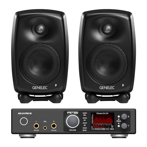 GENELEC アクティブスピーカー2台とSENNHEISERヘッドフォン GENELEC アクティブスピーカー2台とSENNHEISERヘッドフォン GENELEC