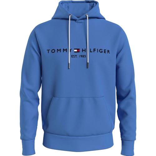 Tommy Hilfiger Tommy Logo Hoody, Hoodies Hombre, Azul Blue Spell , Xs Tommy Hilfiger Tommy Logo Hoody, Hoodies Hombre, Azul Blue Spell , Xs