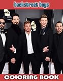 Backstreet Boys Coloring Book: Perfect Coloring Book For Adults and Kids With Incredible...