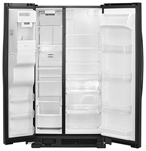 Kenmore 36" Side-By-Side Refrigerator With Ice System And 25 Cubic Ft. Total Capacity, Black #TOP1