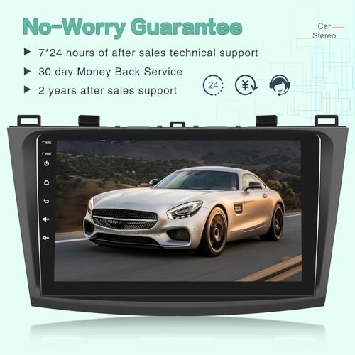 Radio para auto EKAT para Mazda 3 2009-2013 pantalla táctil 9'' miniatura 7