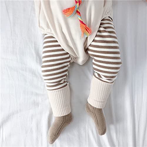 Toddler Baby Girls Comfy Soft Tights Striped Patchwork Pants for Infant Boys Girls Fall Winter Causal Cute Leggings Outfits2