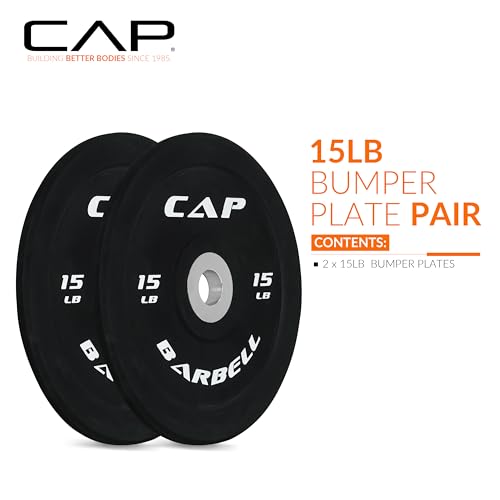 Image of CAP Barbell Rubber Olympic Bumper Plate | Multiple Options /Colors