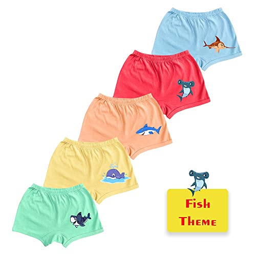 Image of Underwear for Kids Inner Wear Girl Boys Panties Bloomers Innerwear Girls Baby Unisex - Theme Combo Pack