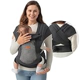 besrey Baby Carrier Newborn, Mesh Wraps Carrier for Mom Dad, Mens Front Back Infant Carry, Soft Summer Baby Holder Carry, Baby Gift Wrap, Cloth Shirt Kangaroo Carrying, Forward Chest Carrying