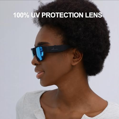 Image of OhO sunshine Full HD Camera Sunglasses, Record-While-Charging, Water Resistant, UV Protection Lenses, Unisex, 64G Storage