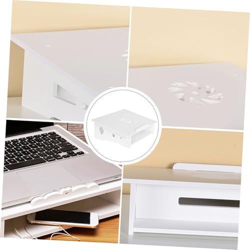 Soporte Elevado para Laptop TEHAUX con Enfriamiento y Almacenamiento miniatura 7