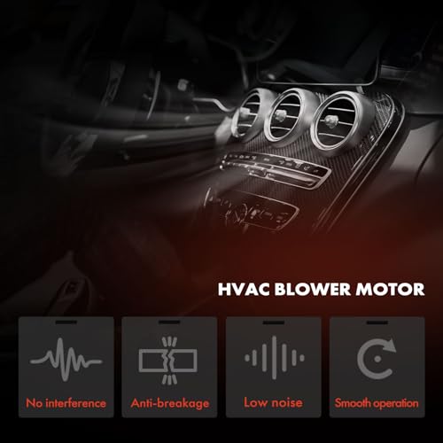 Image of A-Premium Front HVAC Heater Blower Motor Compatible with Mazda 6 2003-2008, with Fan Cage