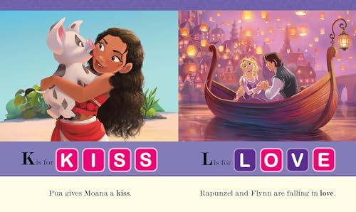 Disney Princess Moana, Cinderella, Rapunzel, and More! - My First Smart Pad Library - 8-Books and Interactive Activity Pad Sound Book Set - PI Kids