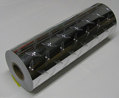 Diamond Plate Wall Border,4 Inch X 40 Feet Vinyl with Adhesive