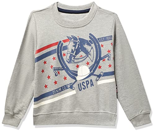 Image of U.S. POLO ASSN. Boys Cotton Turtle Neck Sweatshirt
