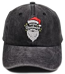 Merry Christmas Embroidered-black