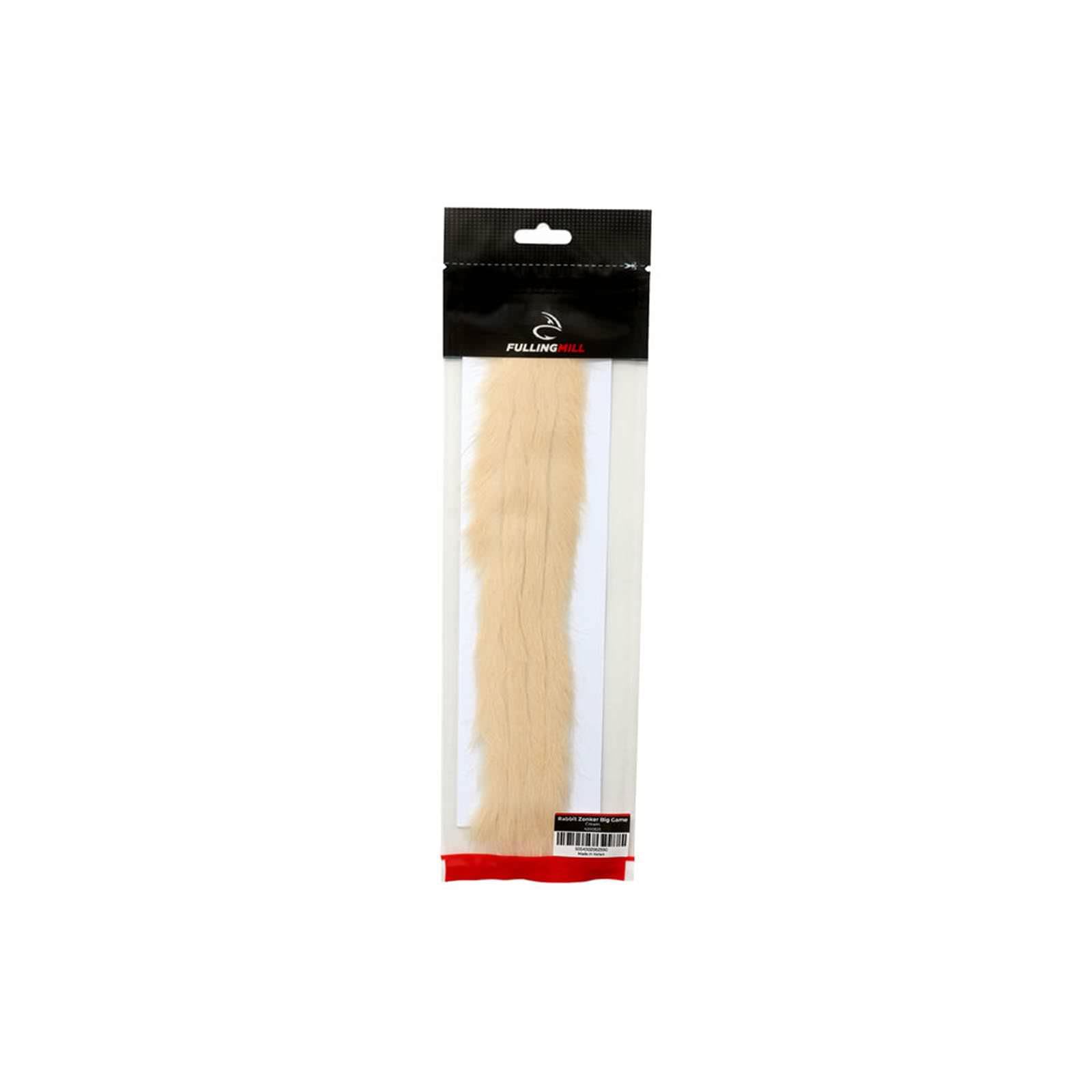 Fulling Mill Rabbit Zonker Big Game (Cream)