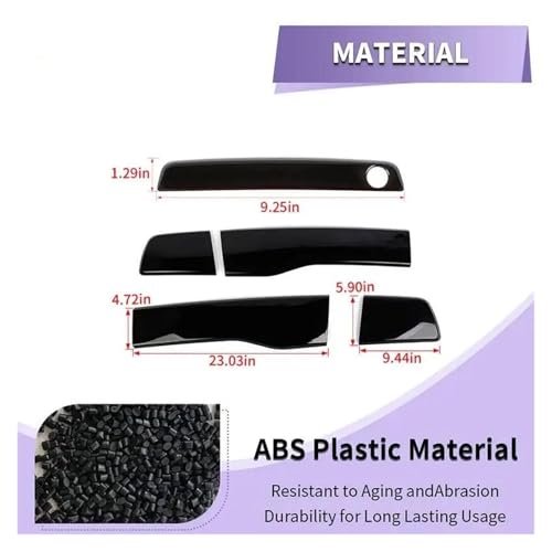 Protector de luz trasera para Dodge Charger 2011-2014 en ABS negro 3