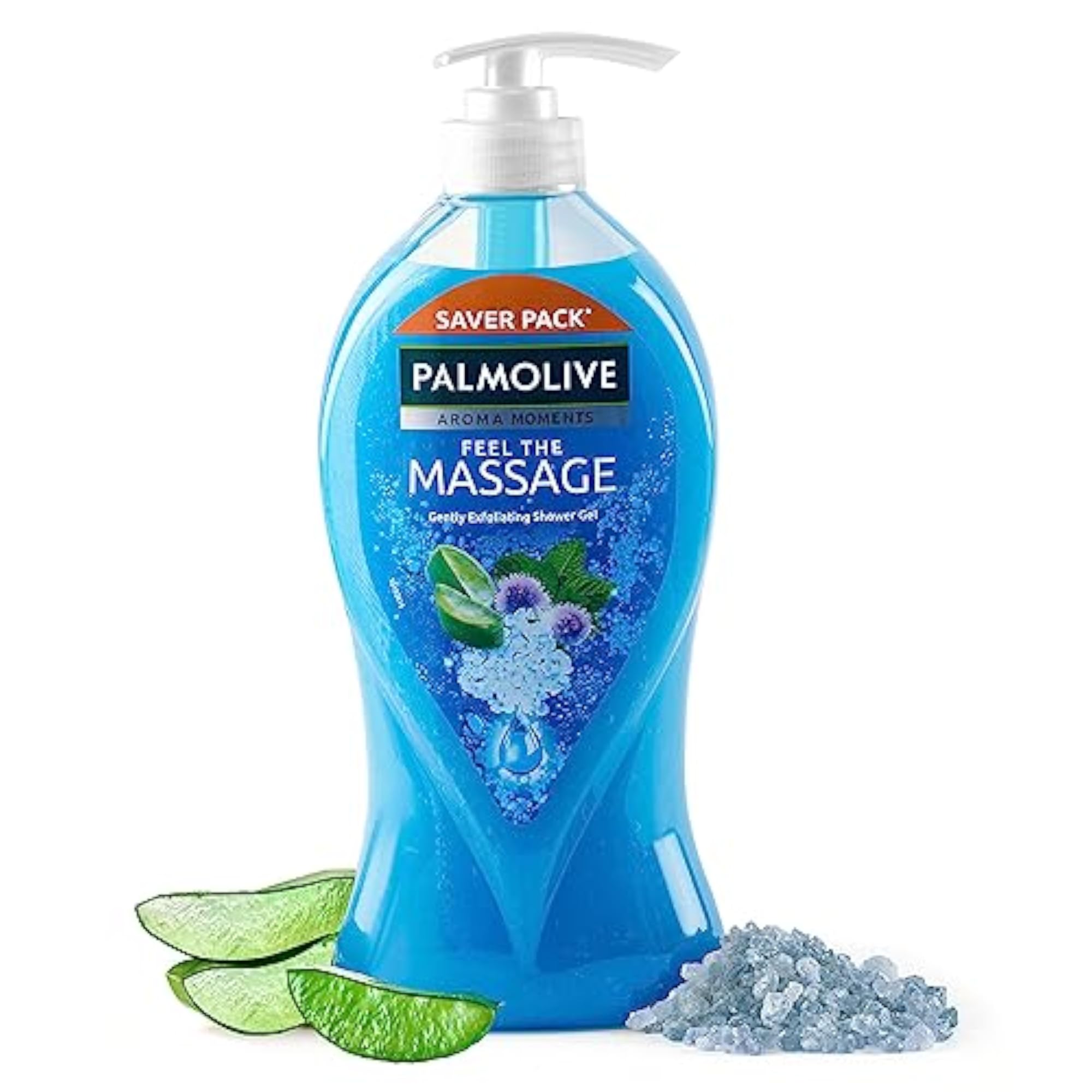 Feel The Massage Body Wash, 750ml Pump Bottle