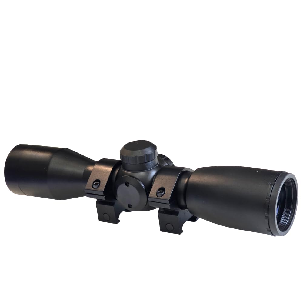 Cannocchiale Ottica Compatta ottiche per carabina Aria compressa 4x32 con attacchi da 11mm 22mm Ottica carabina a piombini