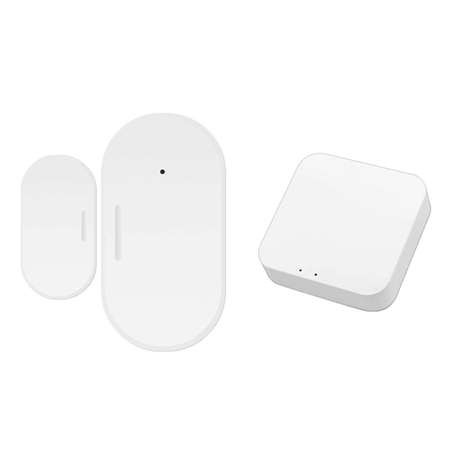 Puerta ventana puerta sensor inteligente casa magnético garaje ventana puerta sensor sensor alarma abierto/cerrado detector (color: set 01)