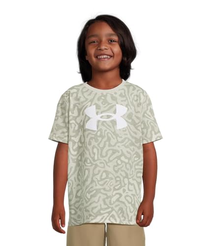 Image of Under Armour Boys' Short Sleeve Graphic T-Shirt, Soft & Comfortable, Outdoor Collection