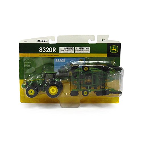 Ertl John Deere 8320R Tractor And Model 637 Disk Set (1:64 Scale) #TOP1