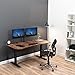 VIVO 63 x 32 inch Universal Table Top for Standard and Sit to Stand Height Adjustable Home and Office Desk Frames, Rustic Vintage Brown Desktop, DESK-TOP1N
