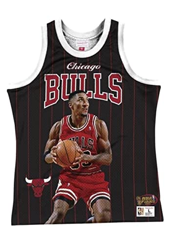 Camiseta Hombre Michell & Ness Chicago Bulls Scottie Pippen MSTKSC19048-CBUBLCKSPI