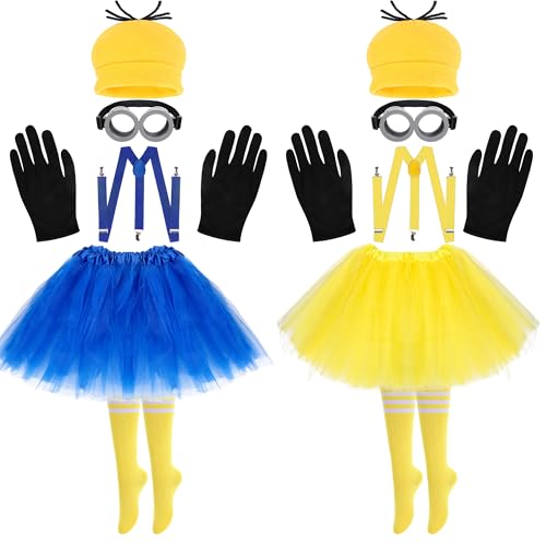 12pcs Halloween Costume Accessories for Adult Couples/Friends/Sisters, Twin Costumes Fun Dress-Up...