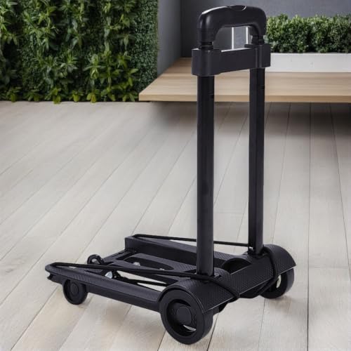 Carrito de compras plegable de hierro liviano resistente para tiendas 5
