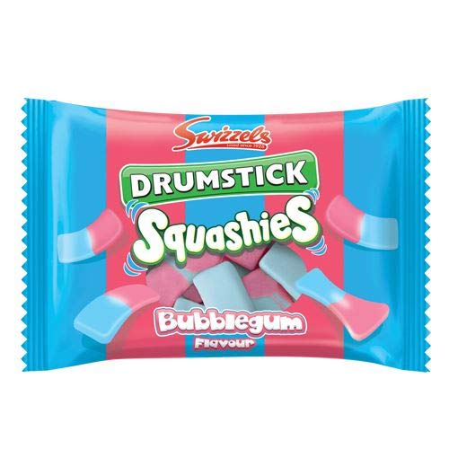 Squashies Bubblegum Fruchtgummis Kaugummi-Geschmack - 45g - 8er-Packung Cover
