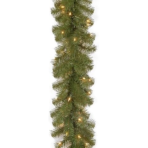 National Tree Company 9ft Pre-Lit Garland Cover