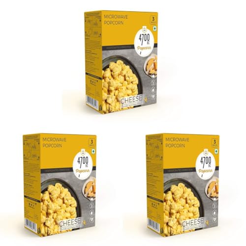 Image of 4700BC Popcorn, Microwave Bag, Cheese, 282g (Pack of 9)