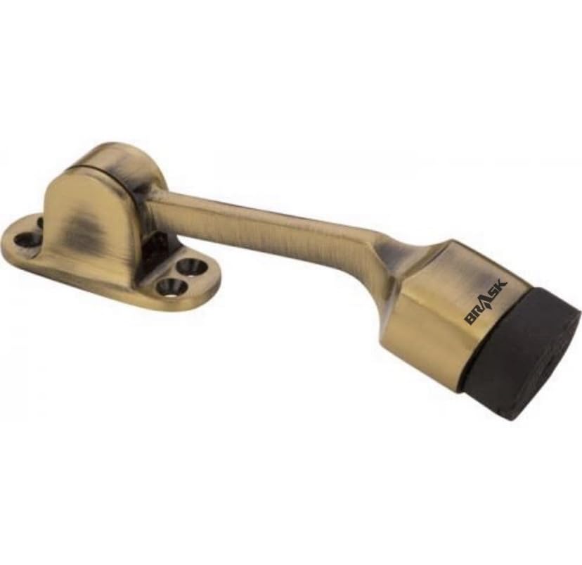 BRASK Brass Door Stopper Bullet (5 Inches | Pack of 2, Antique) (B0CCDTDHT7) Amazon Price History, Amazon Price Tracker