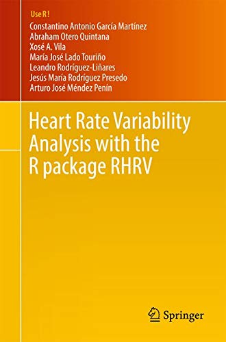 Buy Heart Rate Variability Analysis with the R package RHRV — BookShops.in